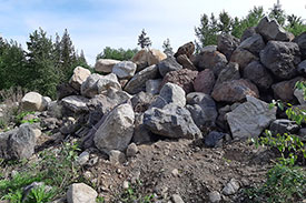 Blackburn Excavating Ltd in Salmon Arm, BC, offers a variety of gravel.